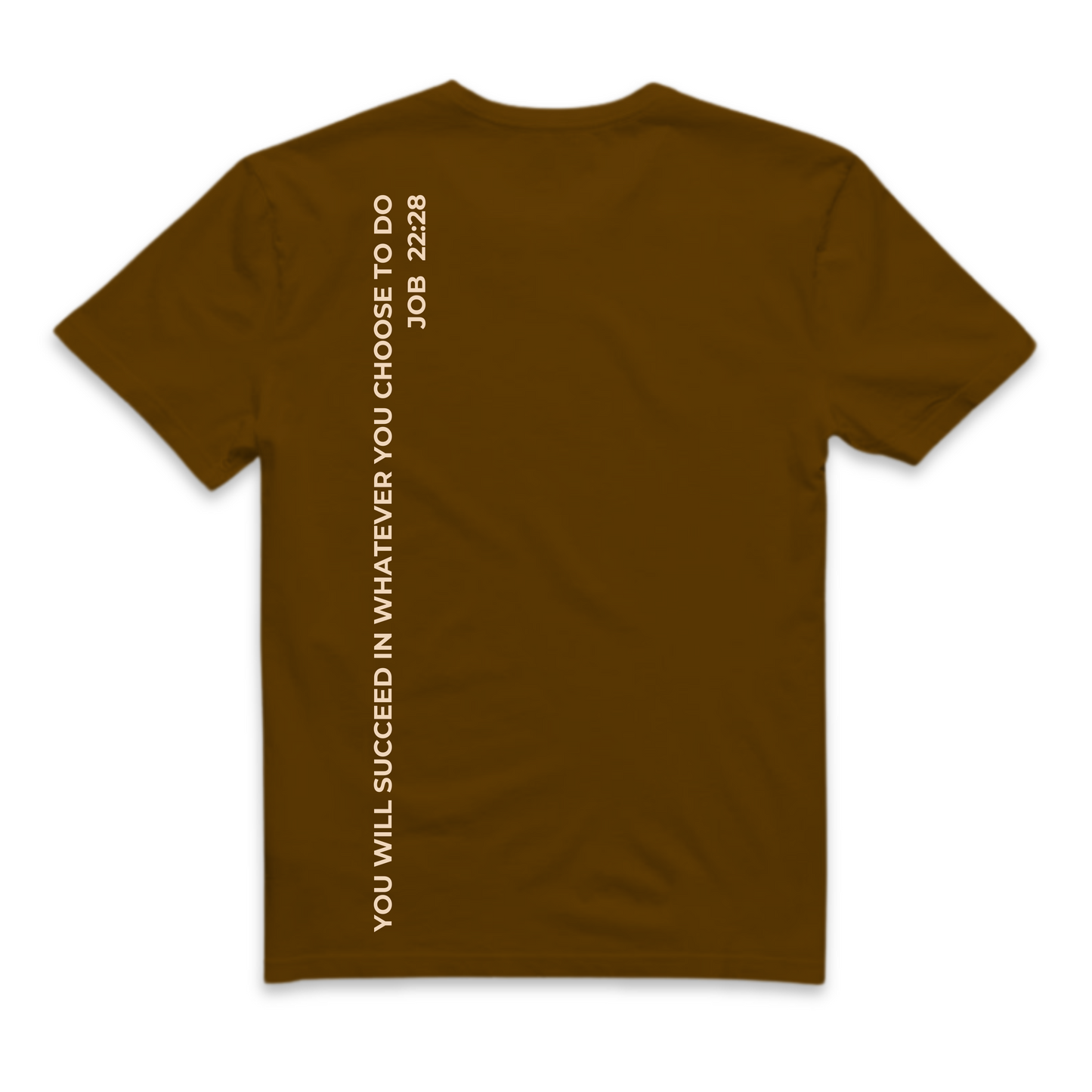 DREAMY Logo with Verse Unisex Tee - Brown