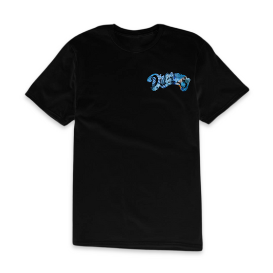 DREAMY Logo Blue Hunnid Tee - Black