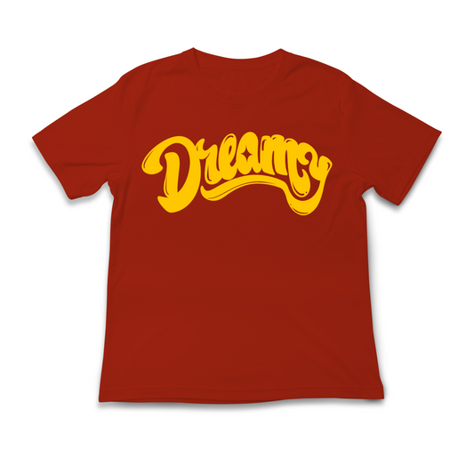 DREAMY Logo Unisex Tee - Burgundy